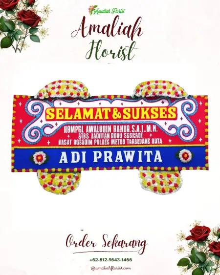 Papan Bunga Ucapan Selamat Bukit Kapur